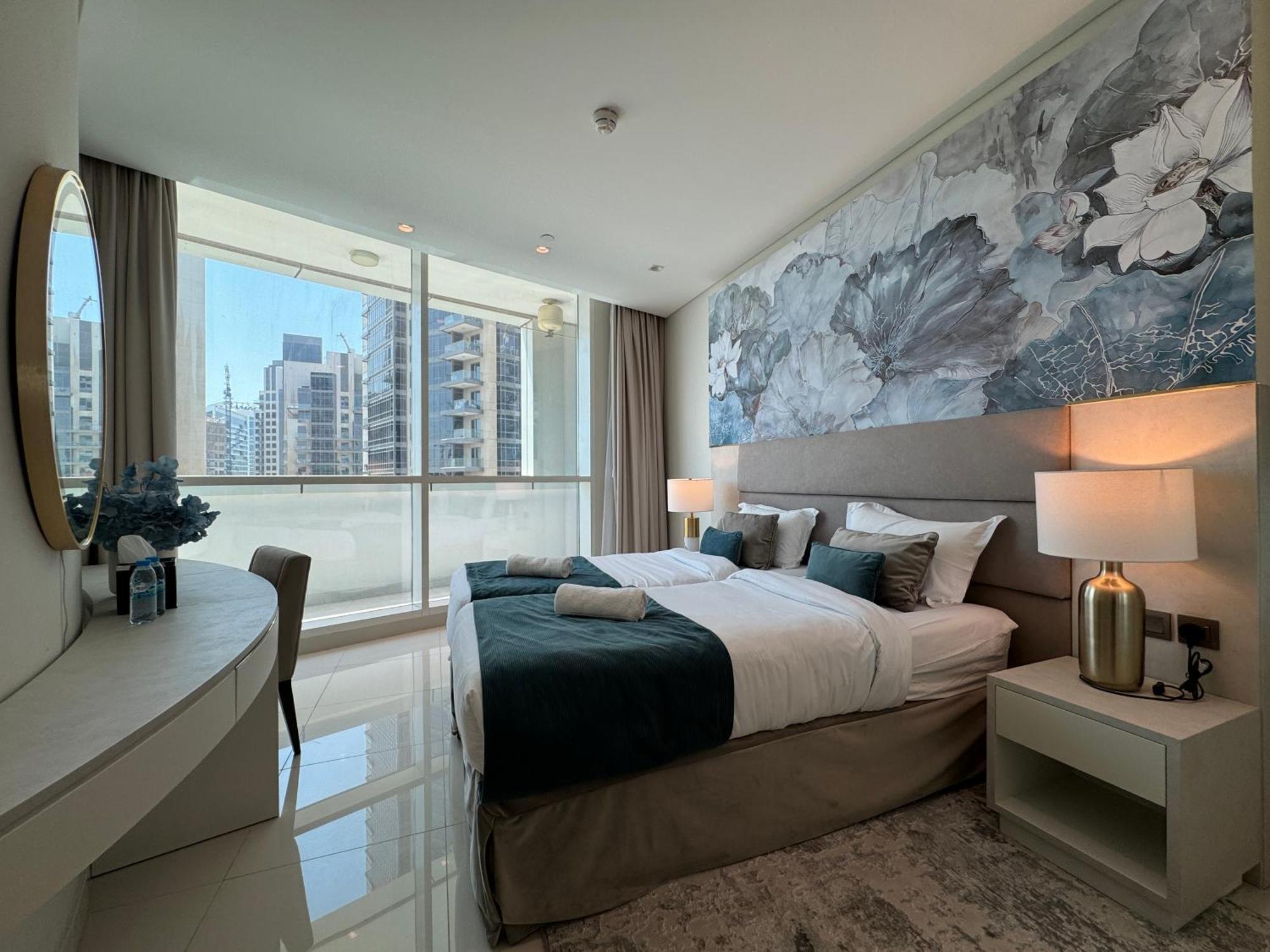 Апартаменты Magnificent - Damac Distinction Downtown Дубай Экстерьер фото
