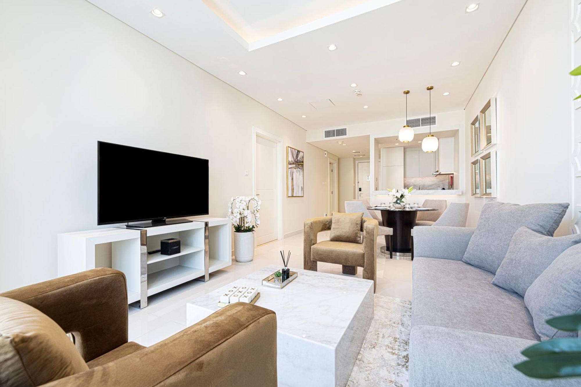 Апартаменты Magnificent - Damac Distinction Downtown Дубай Экстерьер фото