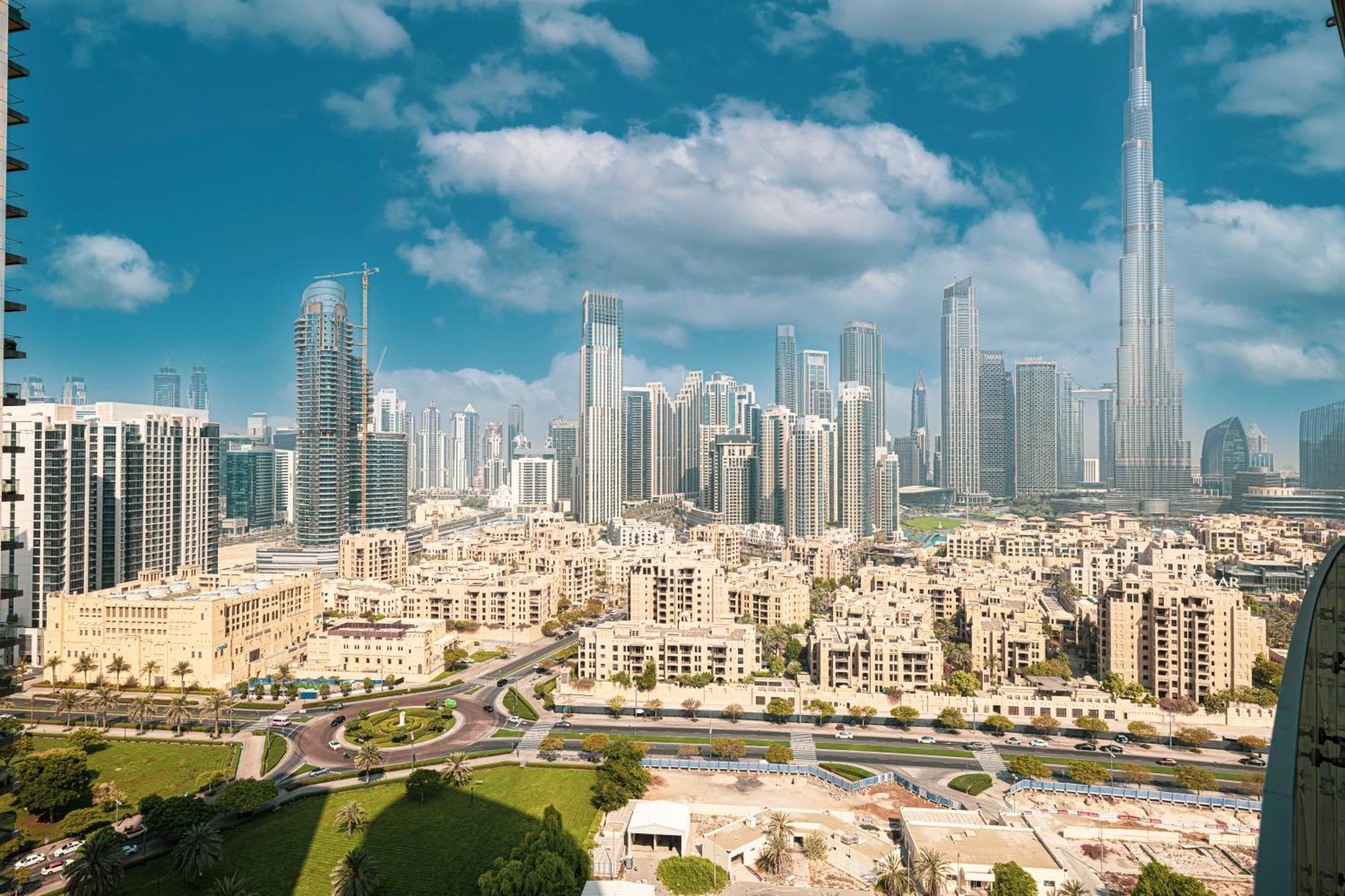 Апартаменты Magnificent - Damac Distinction Downtown Дубай Экстерьер фото
