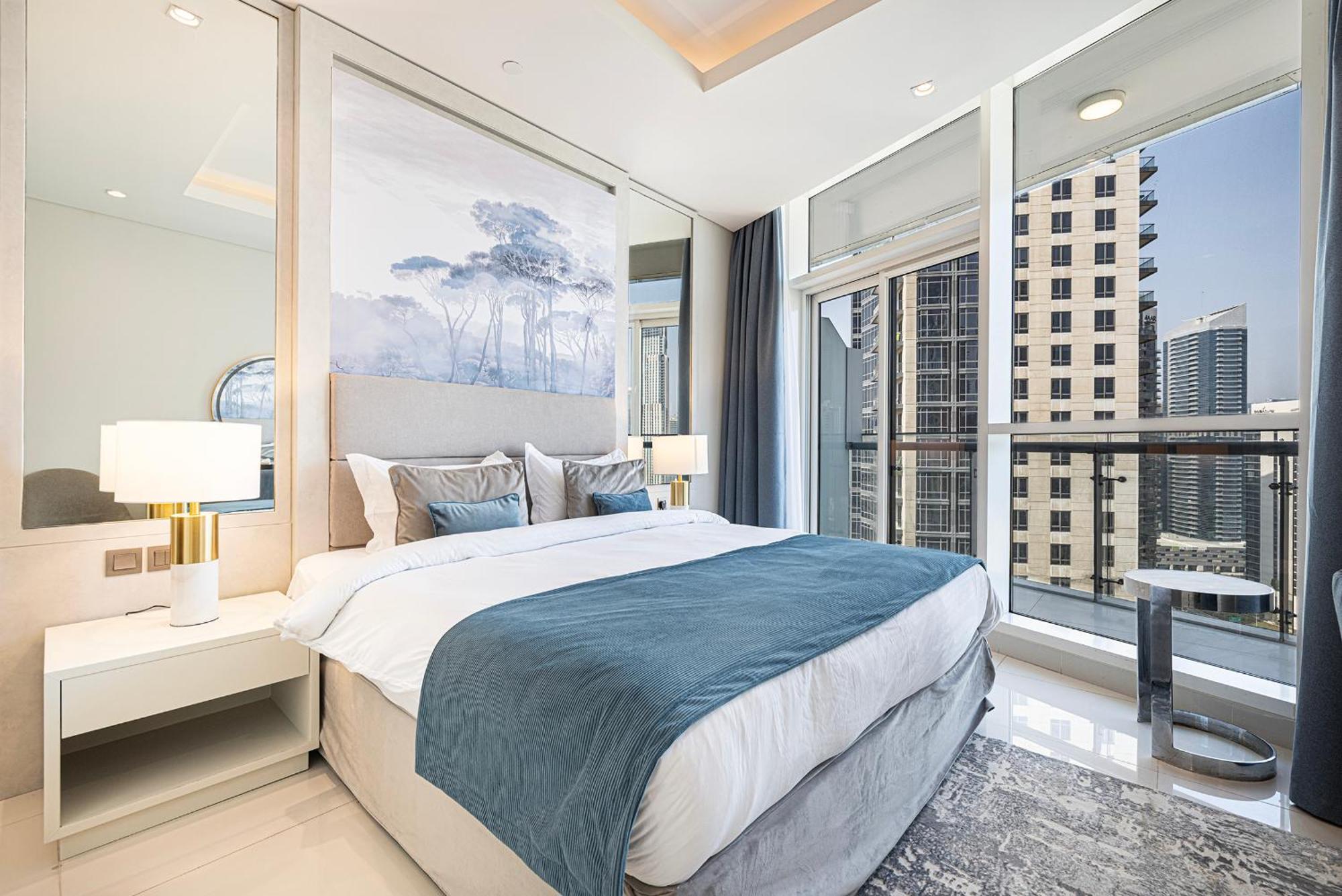 Апартаменты Magnificent - Damac Distinction Downtown Дубай Экстерьер фото